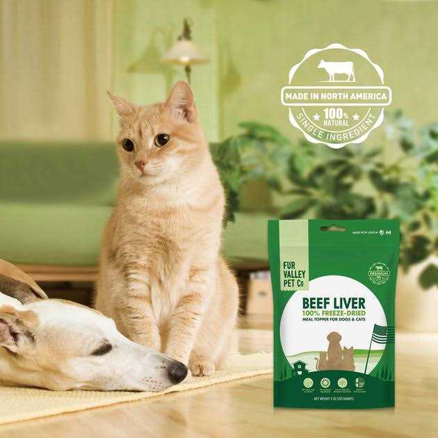 Beef Liver Freeze-Dried Dog & Cat Food Topper O17043