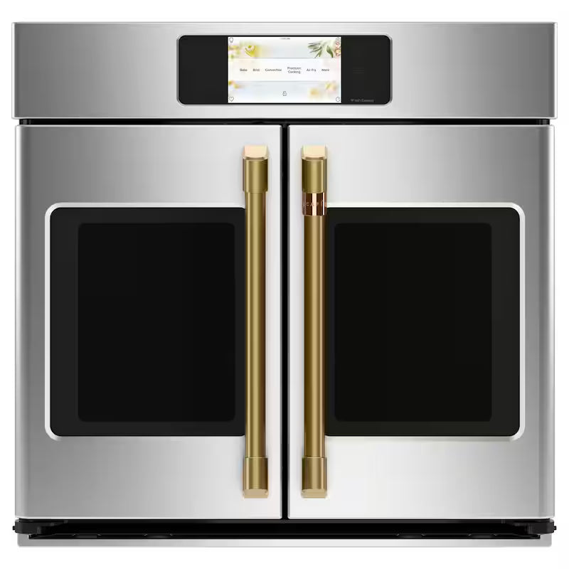 Single Wall Oven Handle Kit in Brushed Brass A515872