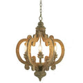 6-Light Candle Style Geometric Chandelier H284114