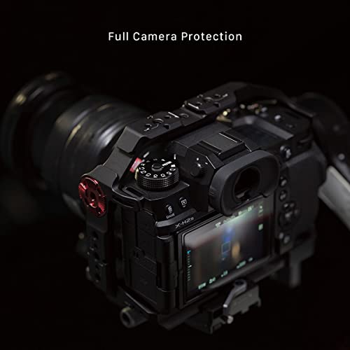 Full Camera Cage with NATO Rail, Rosette, Cold Shoe, and 1/4"-20 Threads Y81219