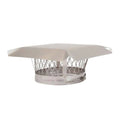 6x22 Round Clamp-On Single Flue Chimney Cap K754