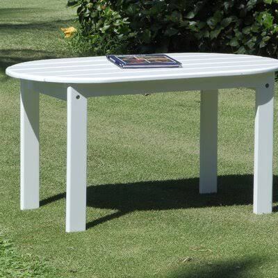 Solid Wood Coffee Table White P648