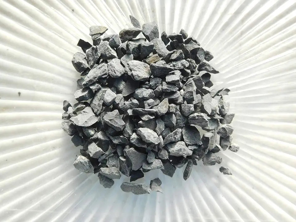 Black Jade Nephrite Medium Chips 1 Pound G2025