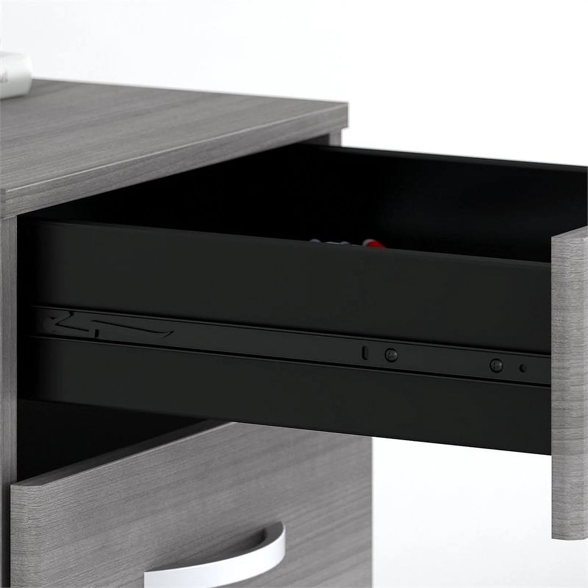 2 Piece Wood Mobile Filing Cabinet Set T402