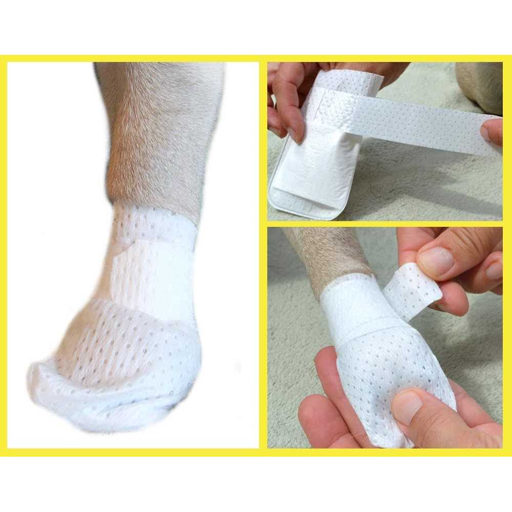 Paw Bandages for Dogs Cats and Pets H3830