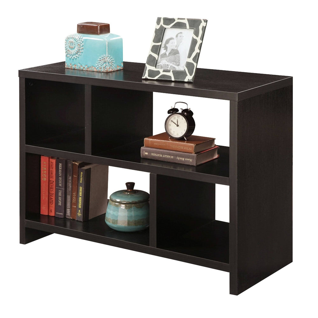 White Console Bookcase T413