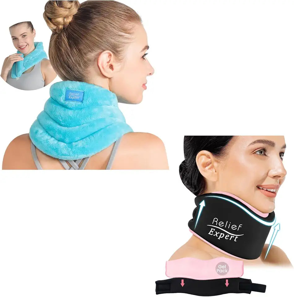 Microwavable Heating Pad and Neck Brace Combo K40941
