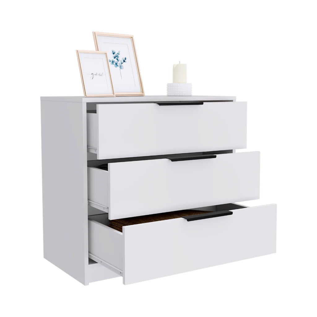 Light Gray 3 Drawer Dresser O5421