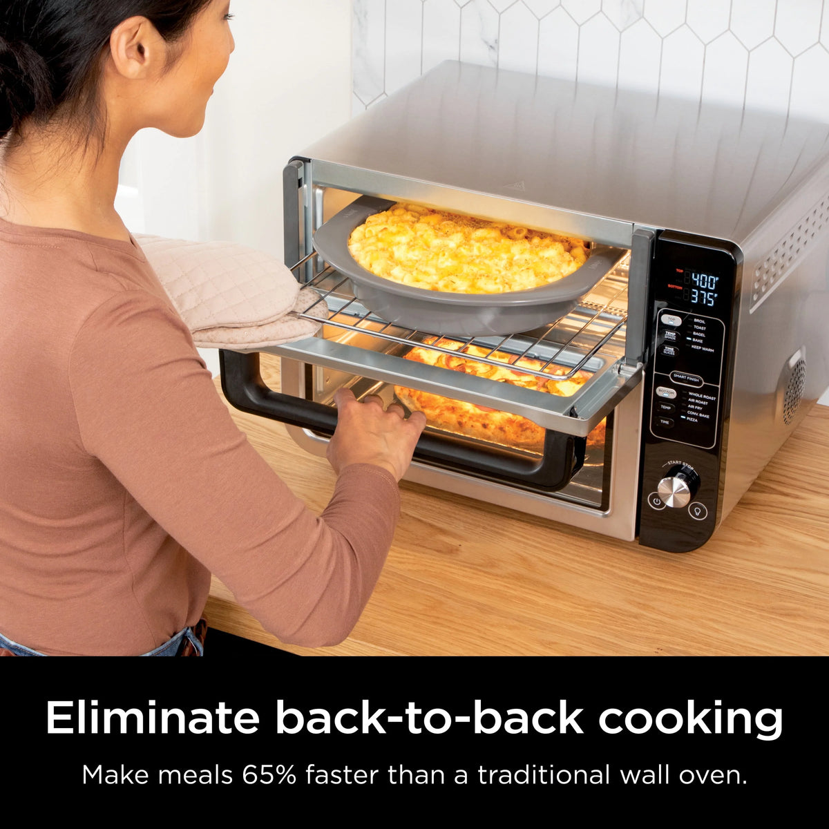 10-in-1 Double Oven with Convection and Air Fry A1061