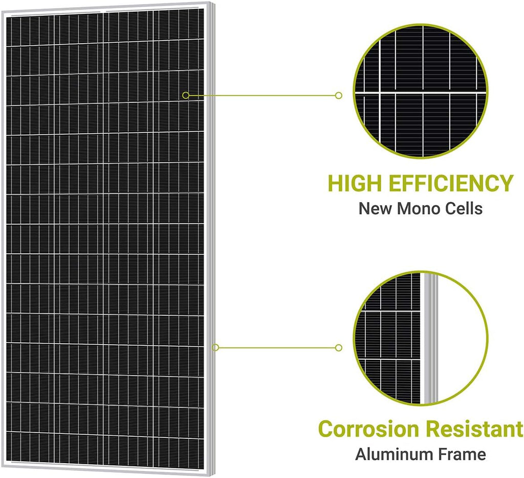 180W 12V Monocrystalline Solar Panel A26123