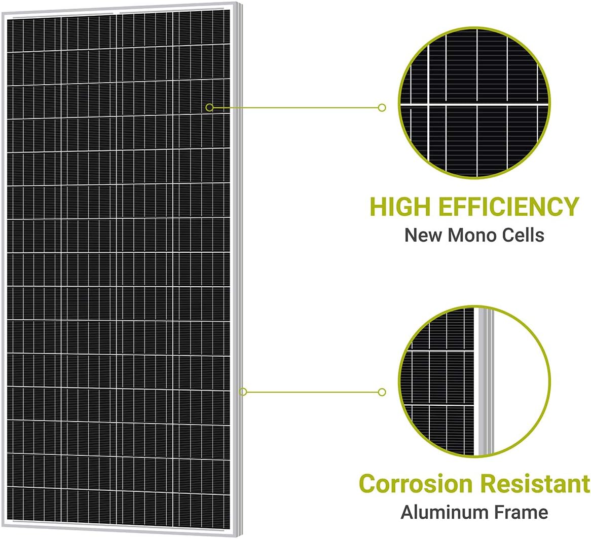 180W 12V Monocrystalline Solar Panel A26123