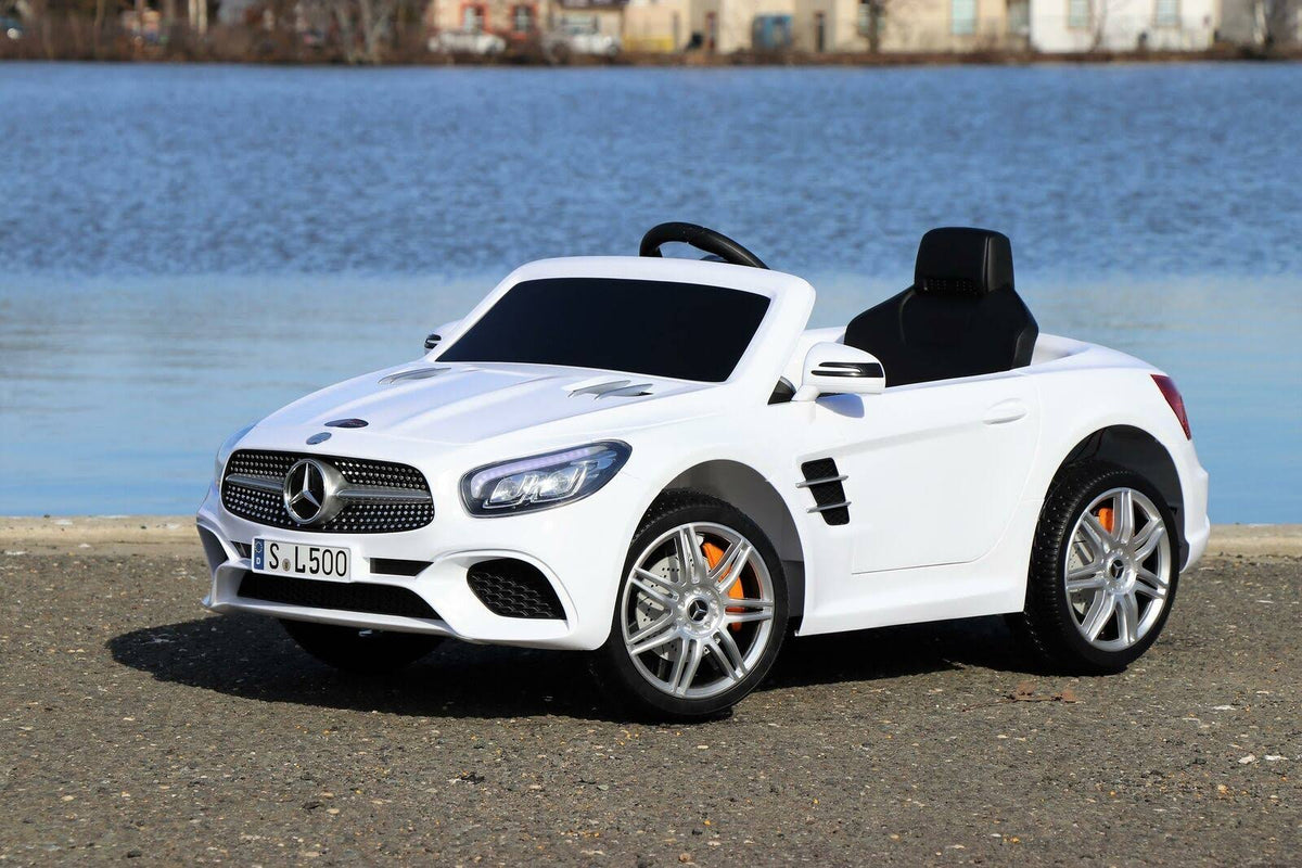 White 12V Kids Electric Ride on Car V989