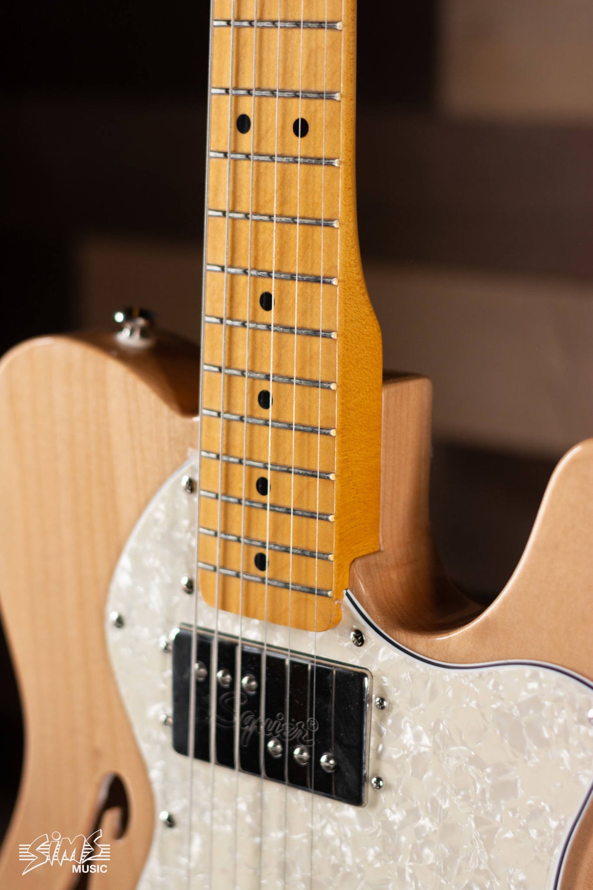 Natural Telecaster Thinline Guitar Z9479
