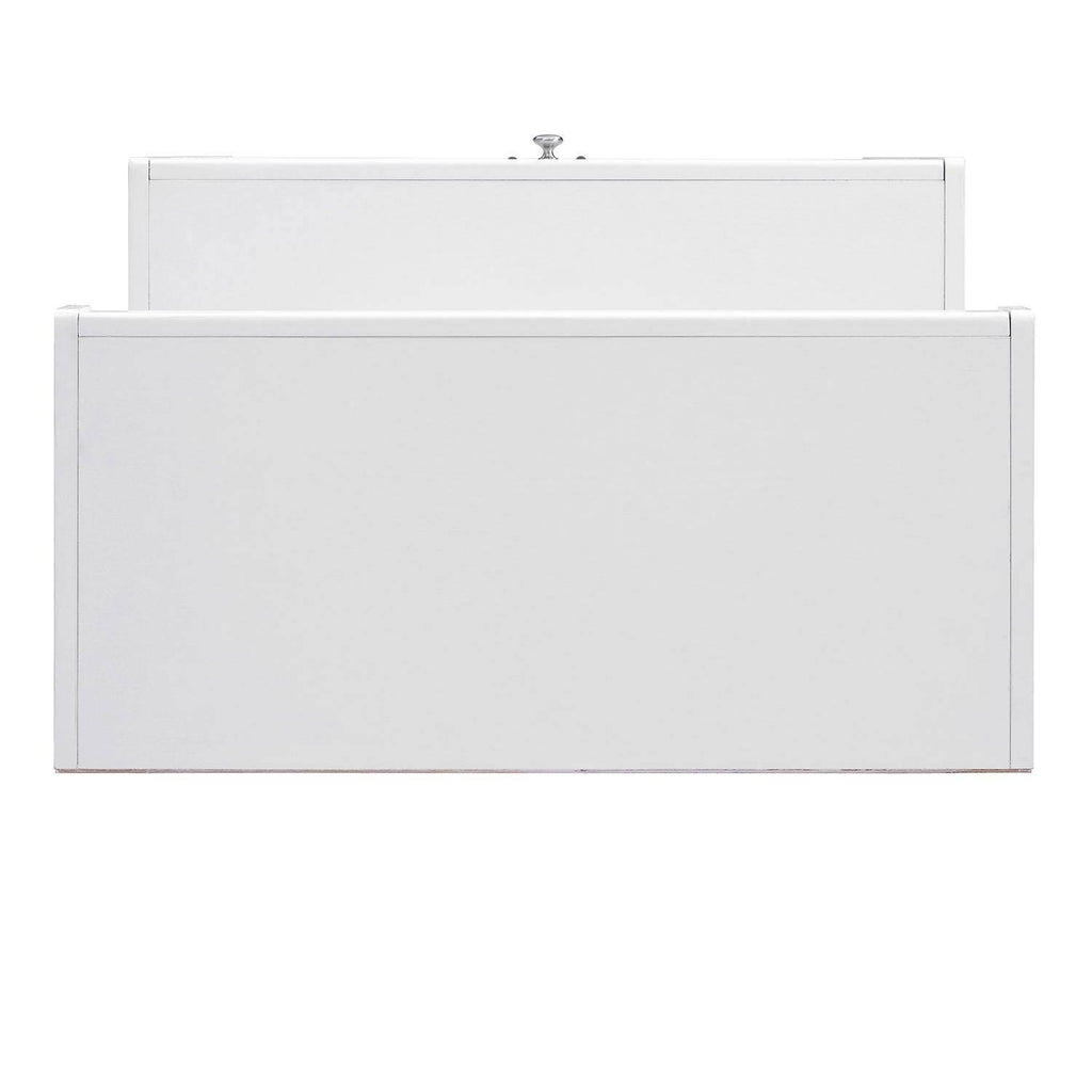 White Microwave Cart R4591