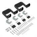 Black Aluminum Side Hoop Steps Set of 2 F946056