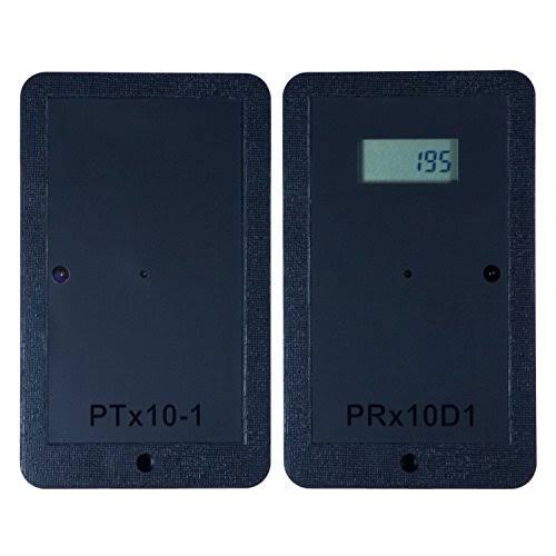 Wireless Battery Operated Bi-Directional People Counter, Black T2302