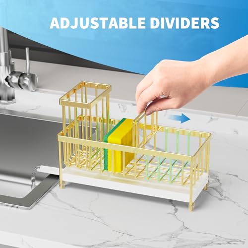 Black Stainless Steel Kitchen Sink Caddy Organizer K772228