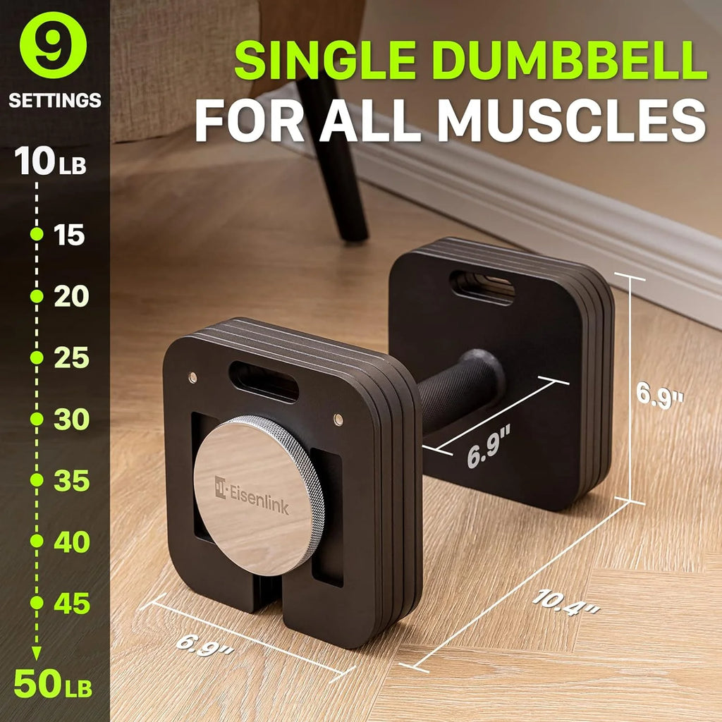 Adjustable Dumbbells 80lbs Pair 5 Pound Increments Z879977