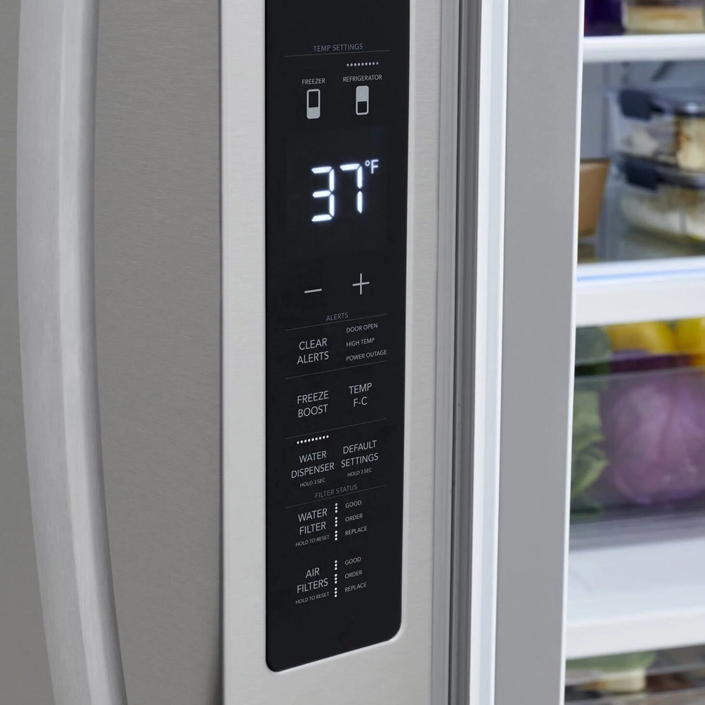 36 In 28.8 Cu. Ft. Stainless Steel French Door Refrigerator L4795