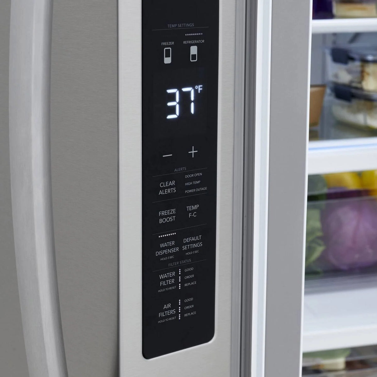 36 In 28.8 Cu. Ft. Stainless Steel French Door Refrigerator L4795