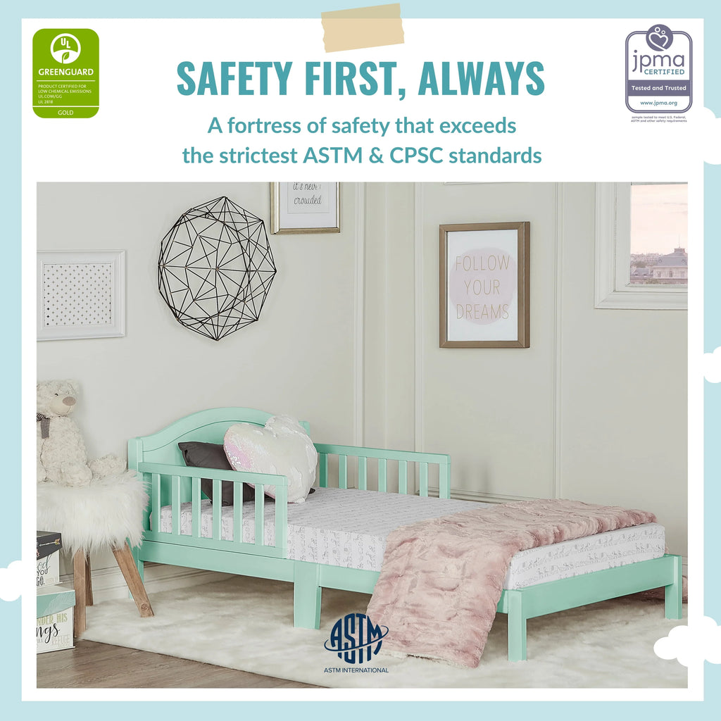 White Toddler Bed U877