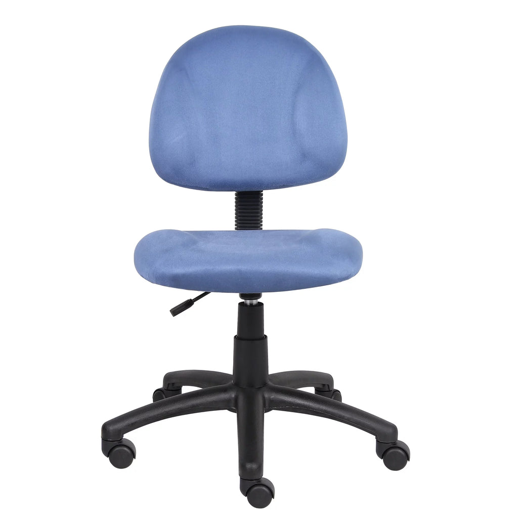 Blue Office Chair without Arms I795