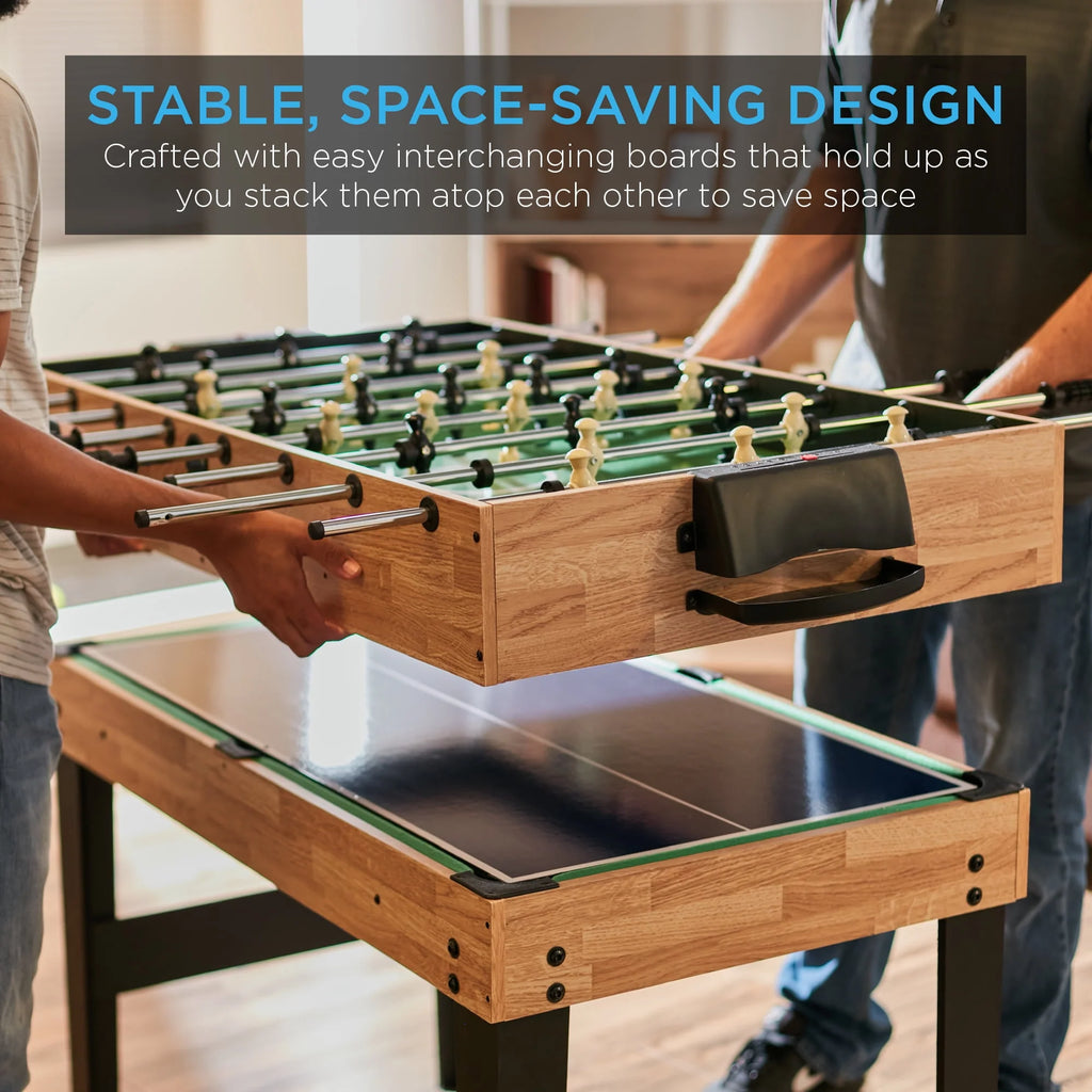 2x4ft 10-in-1 Combo Game Table Set W431
