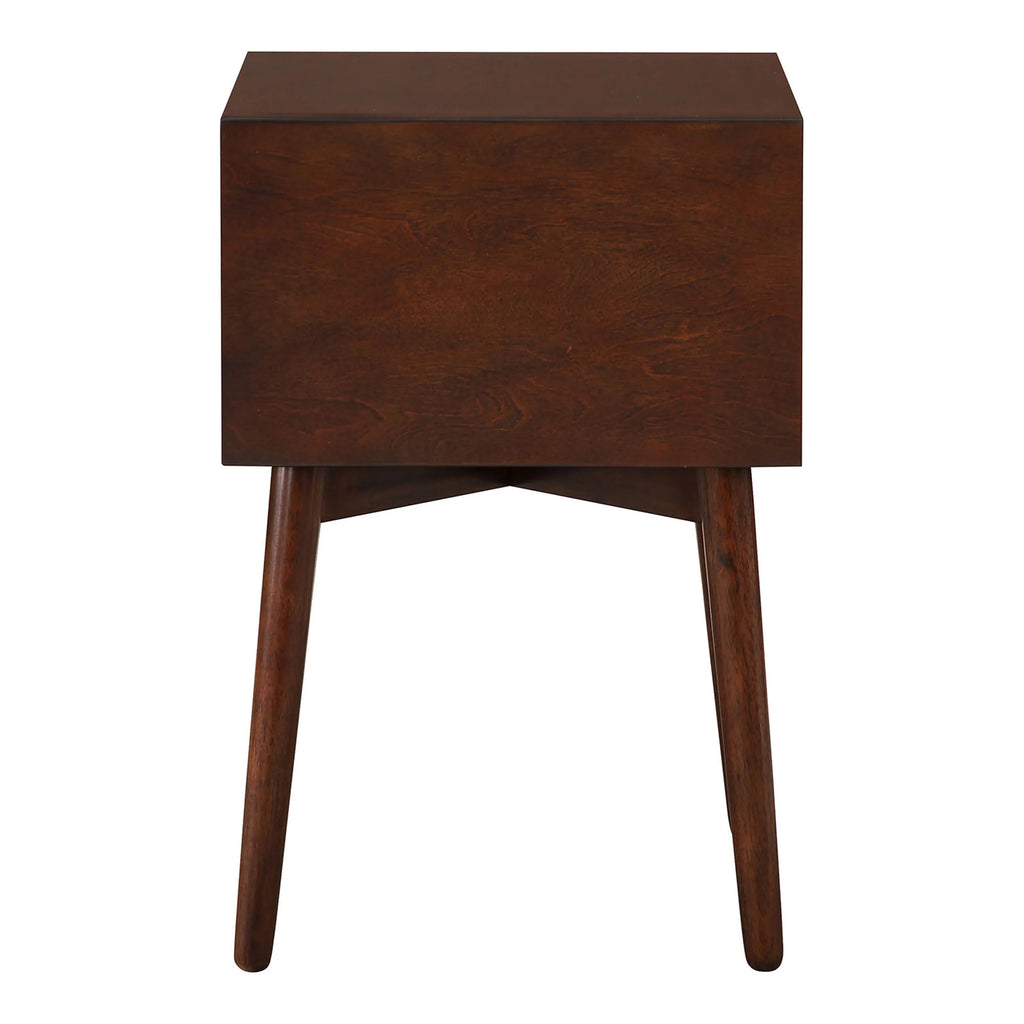 Espresso 2-Drawer Wood End Table U18848