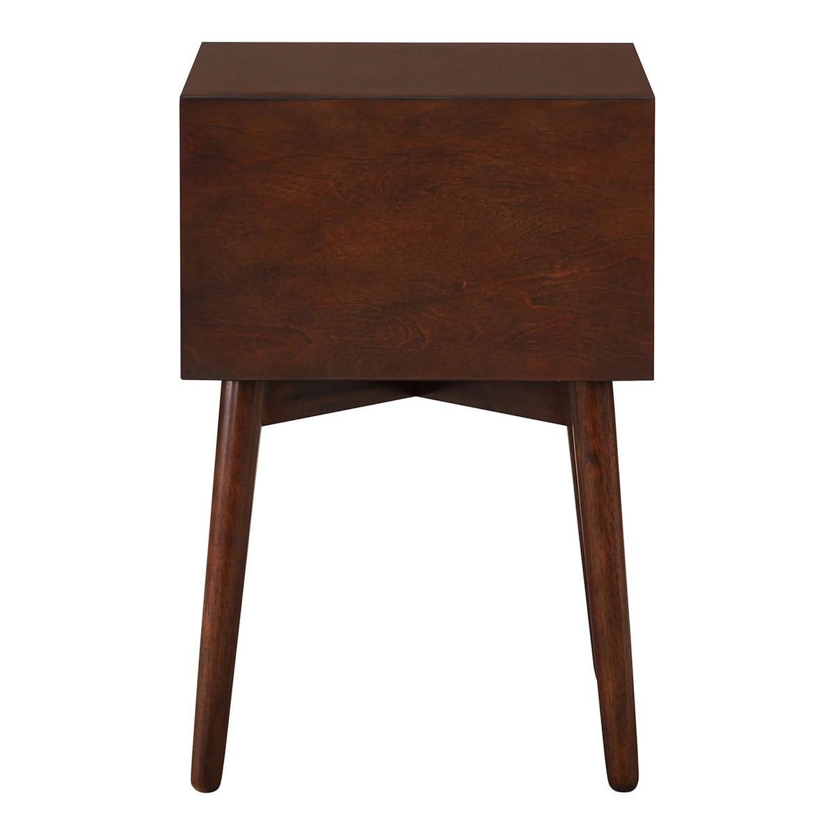 Espresso 2-Drawer Wood End Table U18848