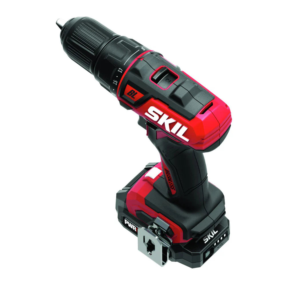 12-Volt 1/2 In. Cordless Brushless Drill Driver Kit with Battery and Charger P3465