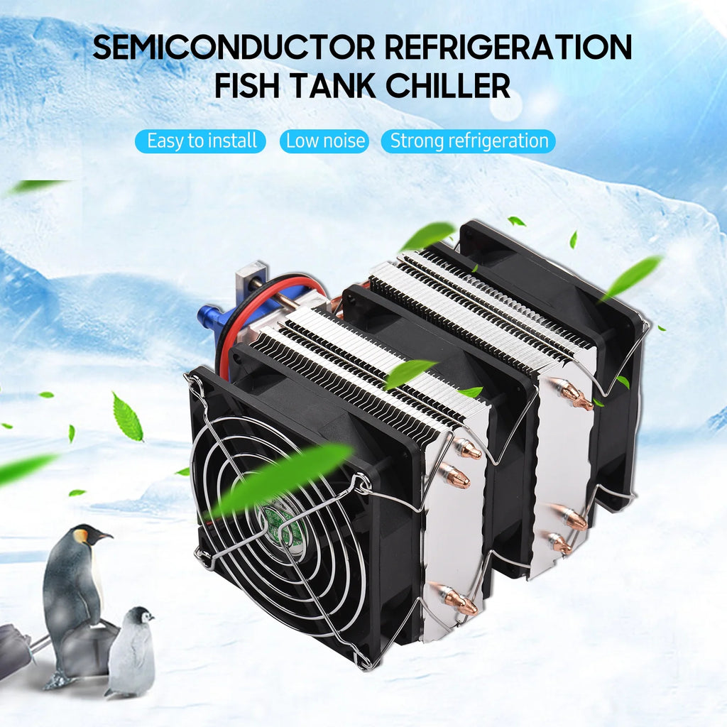 120W Semiconductor Refrigeration Aquarium Chiller for 30 Liters R84152