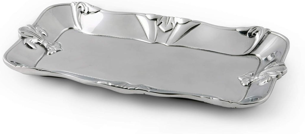 Aluminum Fleur-De-Lis Pattern 6 inch x 12 inch O645