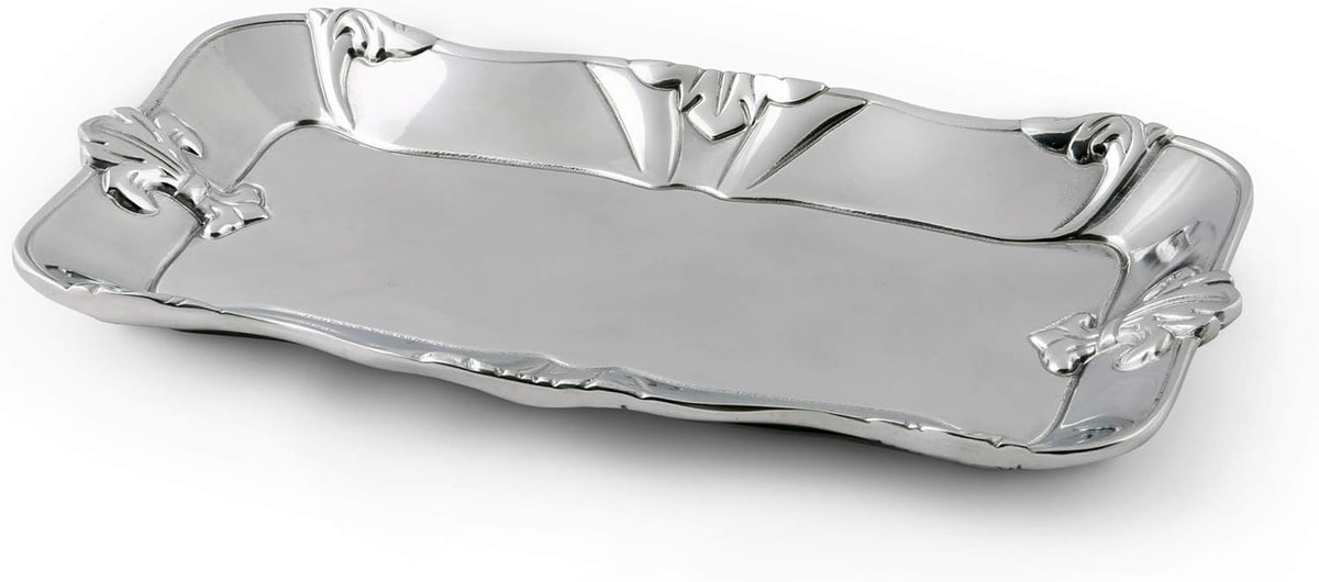 Aluminum Fleur-De-Lis Pattern 6 inch x 12 inch O645