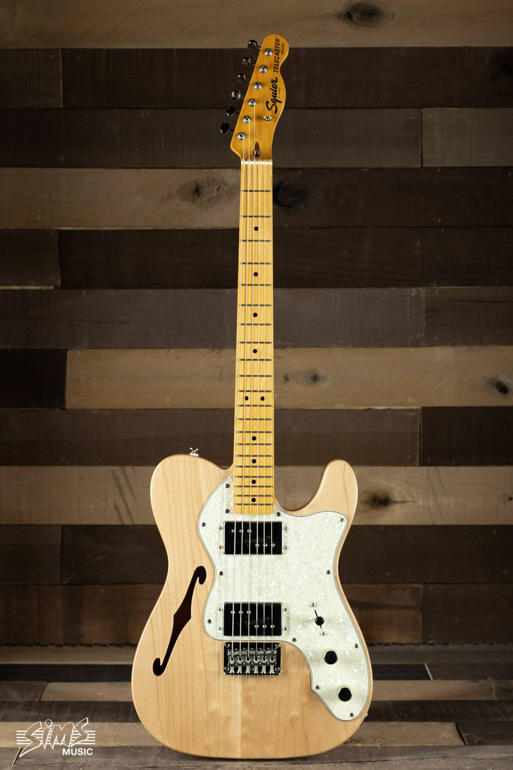 Natural Telecaster Thinline Guitar Z9479