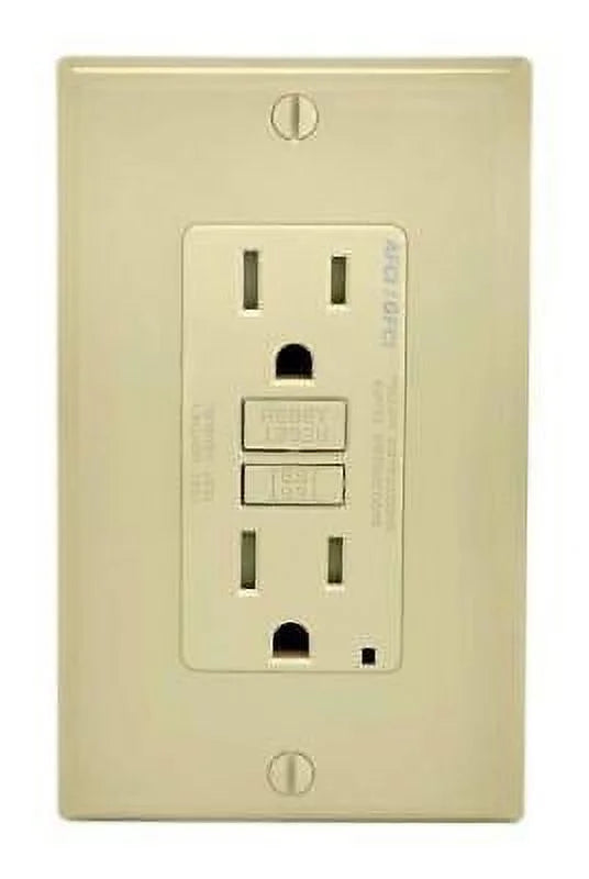 15 amps 125 V Ivory AFCI/GFCI Dual Function Outlet B870229