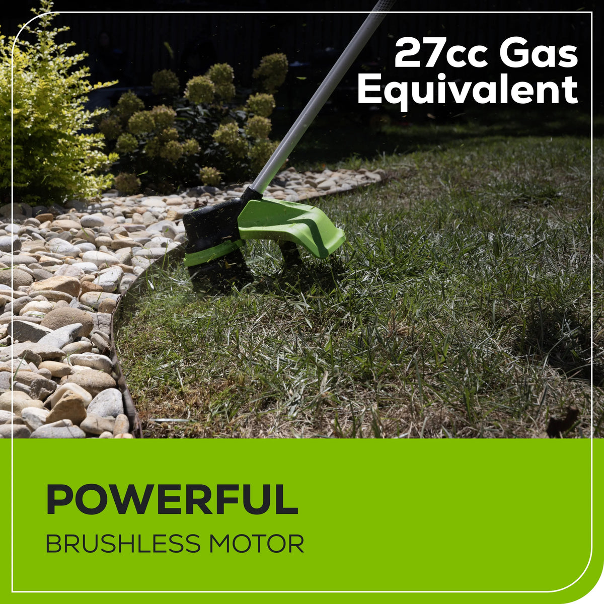 60V 16" Front Mount String Trimmer with 2.5Ah Battery & Charger B660924