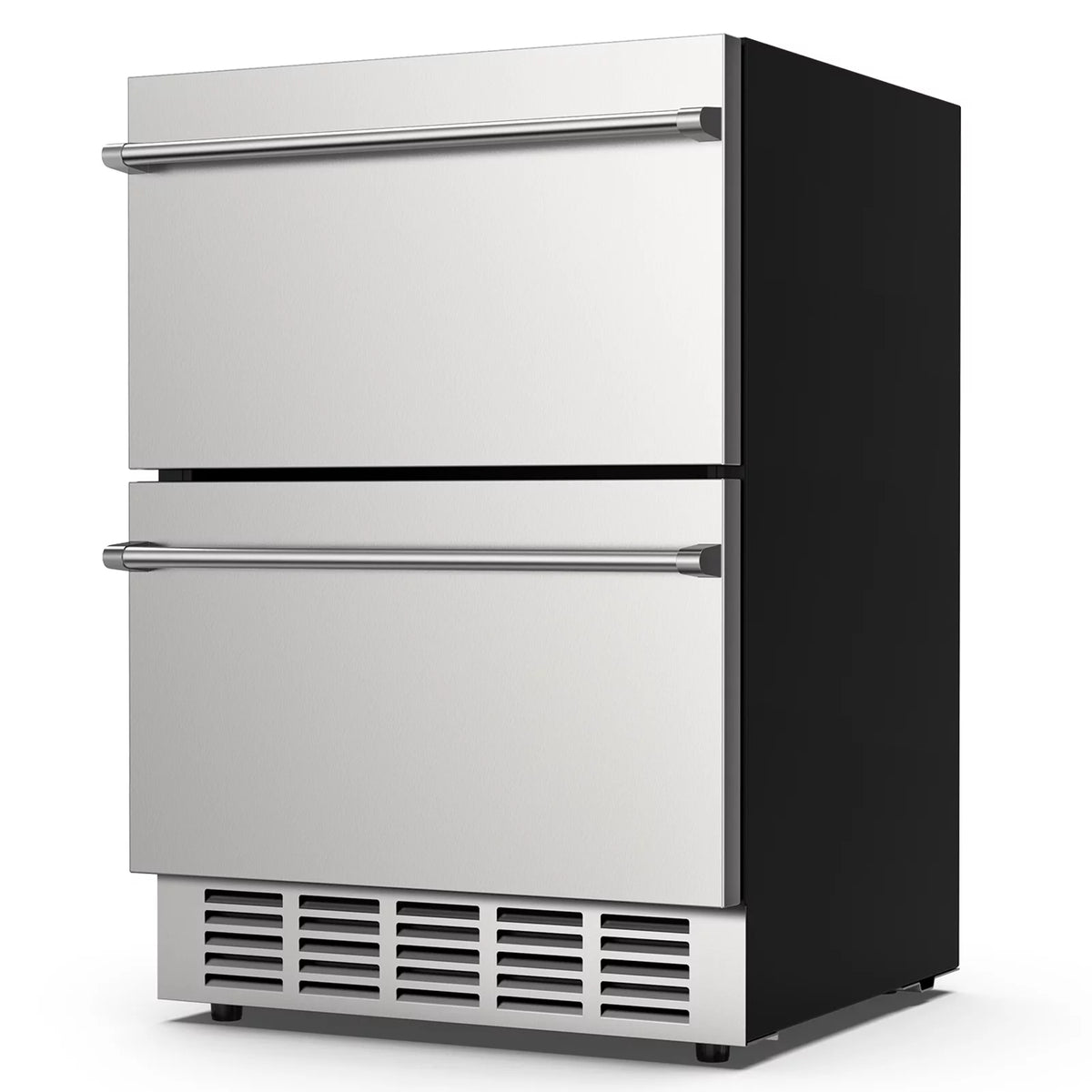24 Under Counter Double Drawer Refrigerator 5.12cu.ft F4059