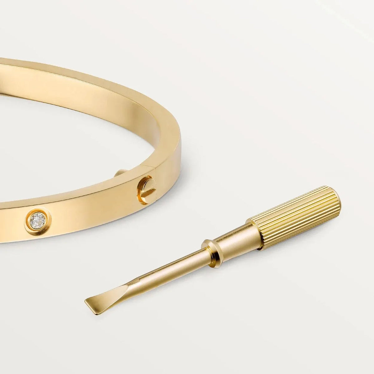 Bracelet With 4 Diamonds 4mm Width J848