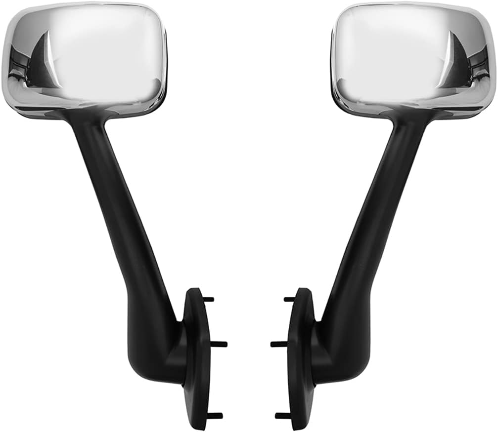 Chrome Hood Mirror Pair Set for Freightliner Cascadia H3931