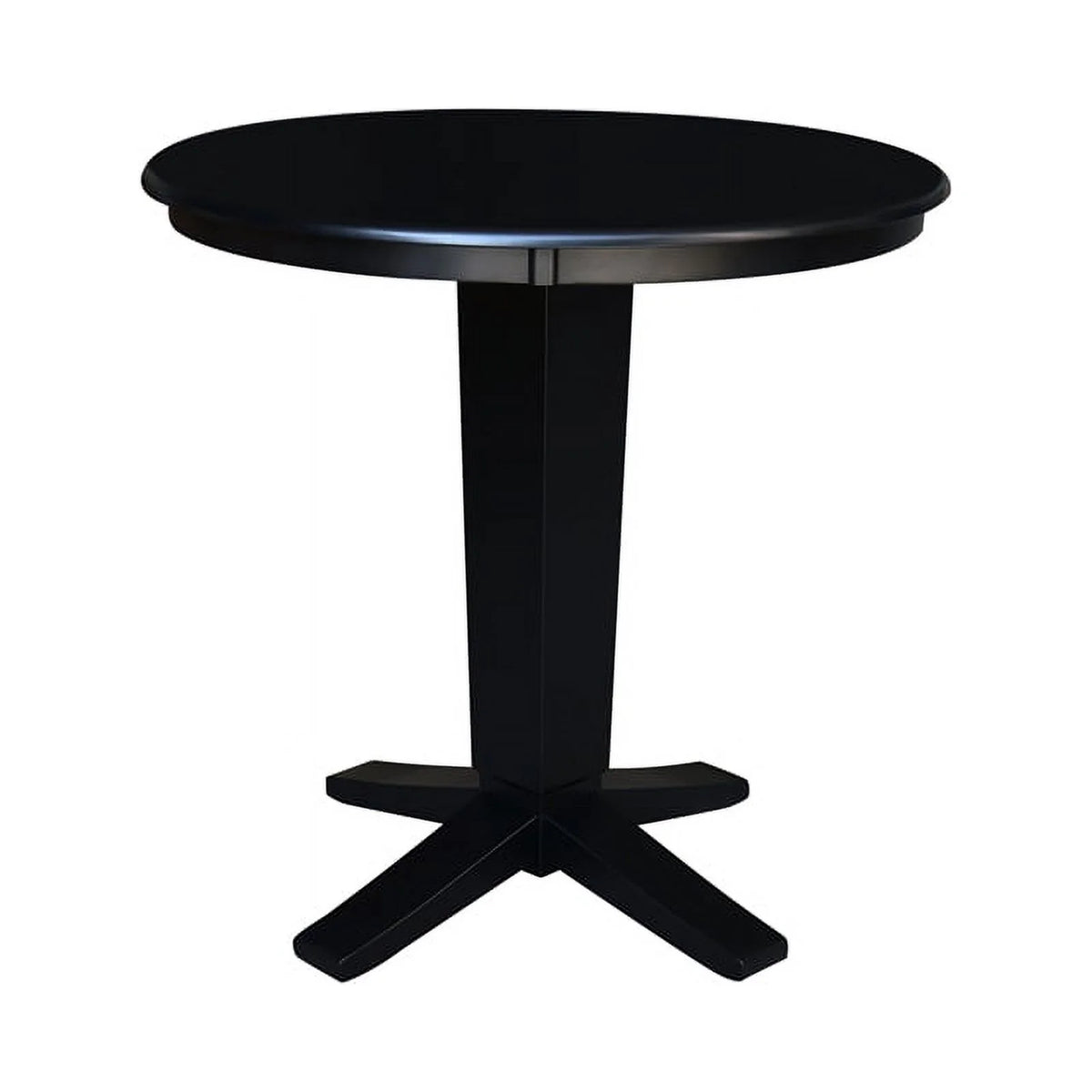 36" Solid Wood Round Top Dining Table with 2 Stools J222527