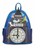 Faux Leather Mini Backpack T621