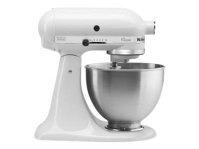 4.5-Quart White Mixer R8649