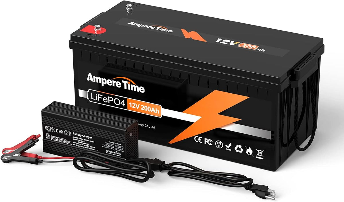 12V 100Ah LiFePO4 Battery with 20A Charger U30960