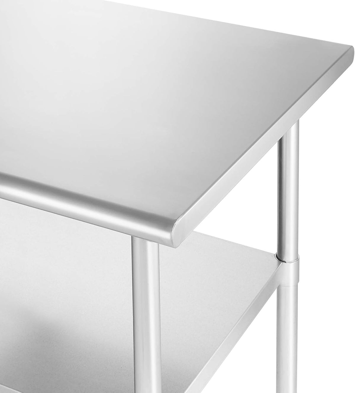 Stainless Steel Commercial Work Table with 4 Casters Q2933
