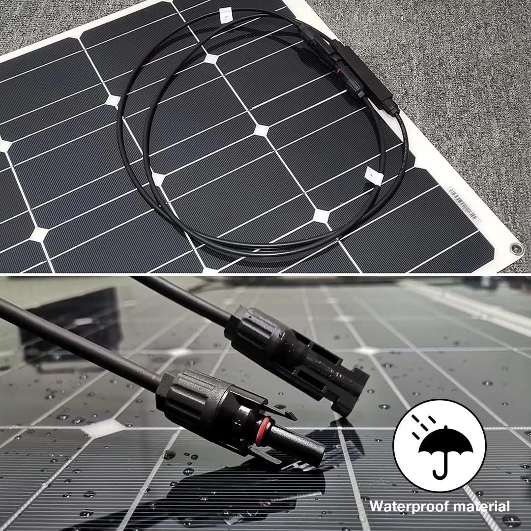 600W Monocrystalline Solar Panel Kit with 40A Controller H44435