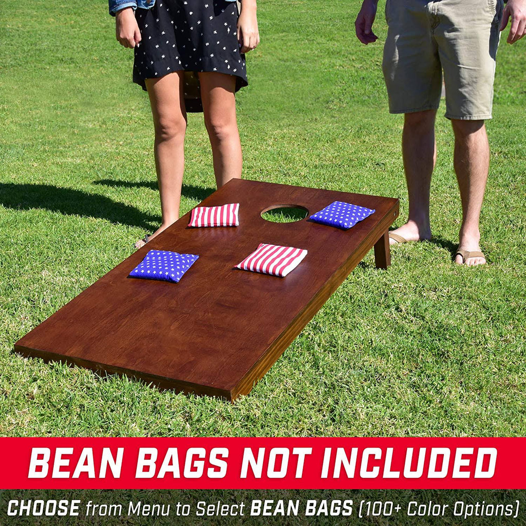Wooden Cornhole Board with Carrying Case O5385