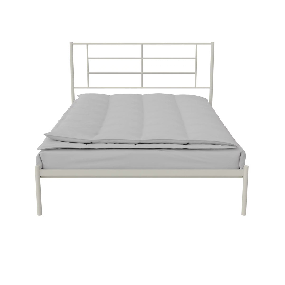 King Size Metal Bed with Under Bed Storage Q996786