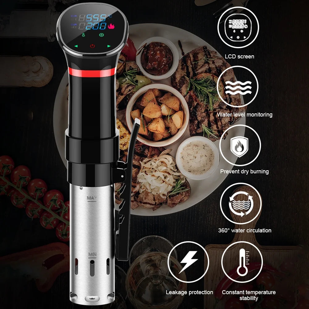 Immersion Circulator Sous Cooker Machine with 1100 Watts G2978