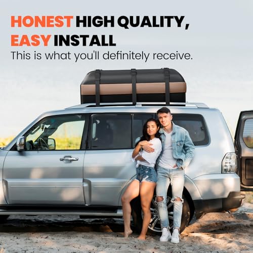 22 Cubic Feet Waterproof Rooftop Cargo Carrier Bag J843