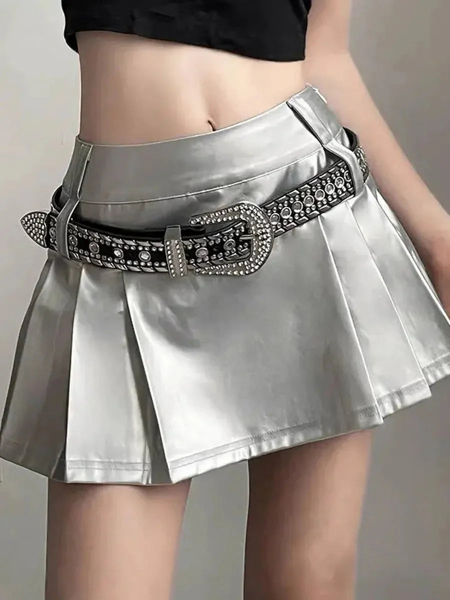 Pleated Skirt T969